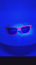 Hot Pink Bamboo Donut Frame Sunglasses