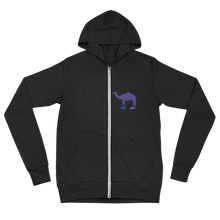 Camel Walk unisex lightweight zip hoodie