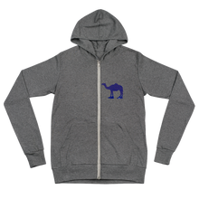 Camel Walk unisex lightweight zip hoodie