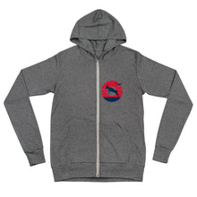 Antelope unisex lightweight zip hoodie