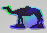 Camel Walk OG  Donuts Holographic Die Cut Sticker