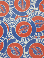 Buffalo Bill Circular Weather Proof Vinyl Sticker