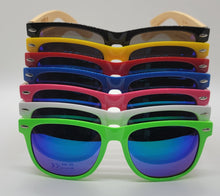Red Bamboo Donut Frame Sunglasses