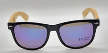 Black Bamboo Donut Frame Sunglasses