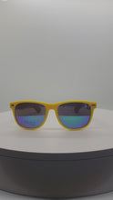 Yellow Bamboo Donut Frame Sunglasses