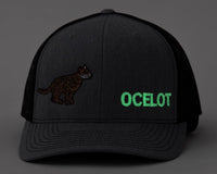 Glow in the Dark Ocelot Hat