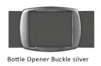 Terrapin Adjustable Belt with Silver Bottle Opener Buckle